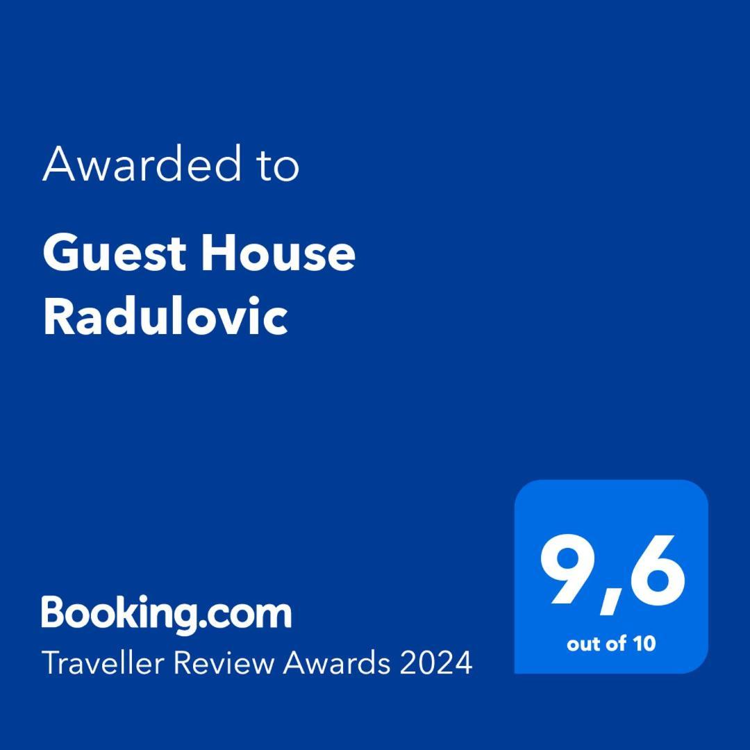 Guest House Radulovic Petrovac Exterior photo